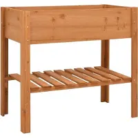 vidaXL "2026 Promotion" Hochbeet - Pflanzkübel - 88x43x80 cm - Tannenholz - Beete CC26573