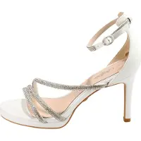Buffalo Noemi Damen Sandalette, Farbe:Weiß, Größen:41