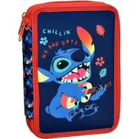 Giovas Disney Lilo und Stitch Chillin' gefülltes Federmäppchen, zweistöckig