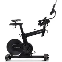 Hammer Speedbike HyRace SR – Heimtrainer, 20 kg Schwungmasse, TFT-Touchscreen, Tablethalterung, kompatibel mit Kinomap & Zwift, Studioqualität
