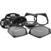 Rockford Fosgate TMS69BL9813 | 15x23cm (6x9 Zoll) 2-Wege-Lautsprecher mit 200 Watt (RMS: 100 Watt)