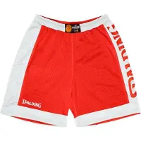 Spalding Reversible Shorts Herren rot weiß Gr S
