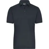James & nicholson Polo aus weichem Elastic-Piqué carbon, Gr. M
