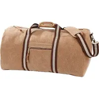 Quadra Segeltuch-Tasche / Reisetasche, 45 l BC767 (Einheitsgröße) (Sahara)