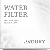 Avoury Wasserfilter Weiß – Für One Teemaschine – Optimale Wasserqualität & Aroma – Weniger Kalk – Einfache Anwendung