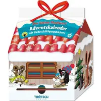 Trötsch Der kleine Maulwurf Adventskalender Haus mit 24 Minibüchern