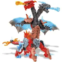 Mega Construx Breakout Beasts, 2-in-1 Fusion Beast (80 Teile), Schleim-Spielzeug