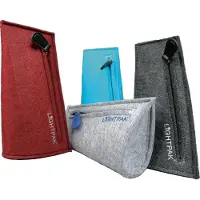 Lightpak 43094 Stifteetui, Federtasche aus Filz, Schlampermappe in Tropfenform,