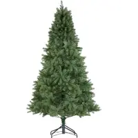 TecTake Weihnachtsbaum Dancer künstlich in Grün, mit Spritzgussnadeln pulverbeschichteter Metallständer mit Kunststoffkappen