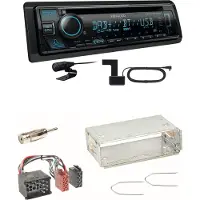 Kenwood KDC-BT560DAB Bluetooth Digitalradio USB CD Einbauset für BMW 3er E36 Z3