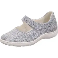 Waldlaufer Spangenschuhe in blau, Gr. 5.5