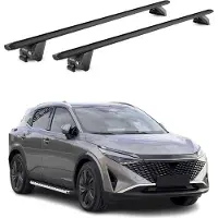Omac Dachträger Grundtäger für Nissan Qashqai J12 2021-2025 100kg Alu Schwarz 2x ABE
