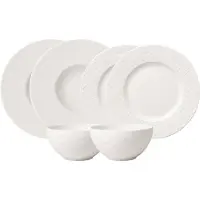 Villeroy & Boch Manufacture Rock blanc Starter Set 6tlg.