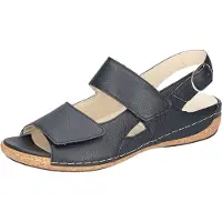 Waldlaufer Komfort Sandalen Damen 31383338393539 Blau 39 EU