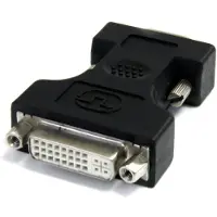 StarTech.com .com DVI auf VGA Adapter - DVI (Buchse) (29 pin) - VGA (Stecker) (15 pin) - Konverter, VGA, DVI-I, Schwarz