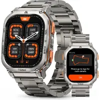 Kospet TANK M3 Ultra GPS Smartwatch Herren mit Telefonfunktion, 60+Tage Akkulaufzeit, 1,96 AMOLED Display 5ATM Wasserdicht Fitnessuhr mit Herzfrequenz