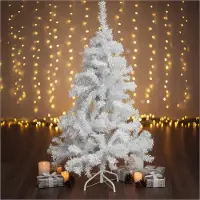 Gravidus Weihnachtsbaum künstlich Baum Christbaum Tannenbaum 120cm weiß