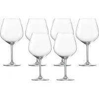 Zwiesel Glas SCHOTT 8003.20011, Rotweinglas, Tulpenglas, Glas, Transparent, Burgunderwein, VIÑA