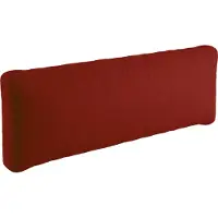 Sunnypillow Palettenkissen für Gartenmöbel - Rückenkissen 120x40x20cm - Rückenpolster für Bett und Sofa - Palettenpolster für Palettenmöbel - Lounge Kissen mit abnehmbarem Bezug Rot
