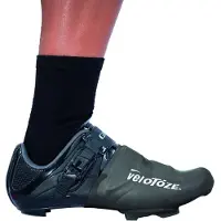 VeloToze Zehenlinge Schwarz Herren,Damen Schwarz One Size