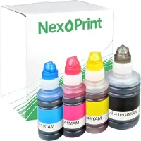 NexoPrint Druckerpatrone kompatibel zu Canon GI-41 mehrfarbig Pixma G 3470 G 3460 G 3430 purple G 3430 pink G 3430