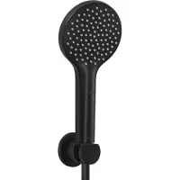 Kludi DIVE X Wannen-Brause-Set, 1 Strahlart, Eco, 6985039-00, Farbe: Mattschwarz