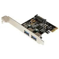 StarTech.com 2-port Pcie Usb 3.0 Karte Mit Sata-stromversorgung