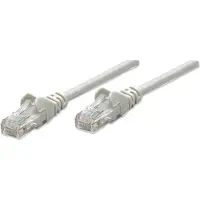 Intellinet Netzwerkkabel, Cat5e, U/UTP, CCA, Cat5e-kompatibel, RJ45-Stecker/RJ45-Stecker, 15,0 m, grau, 15 m, Cat5e, U/UTP (UTP), RJ-45, RJ-45, Grau