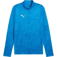 Puma Herren Langarmshirt teamCUP Training 1/4 Zip Top 659164-02 M - Electro Royal-Silver-Team Royal - M