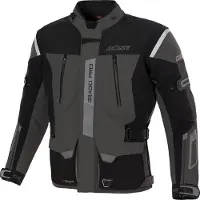 Büse Grado Pro Dunkelgrau Schwarz Wasserdichte Textiljacke Größe 64