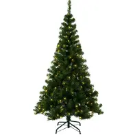 Best Season LED-Weihnachtsbaum "Ottawa" beleuchtet, outdoor ca.180 cm, 180 warm white LED, Kunststoff-Fuß, 609-02