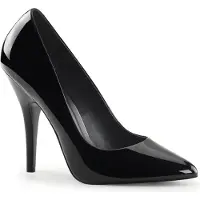 Pleaser SEDUCE-420 Damen Pumps von , Schwarz Lack , EU 37, US 7