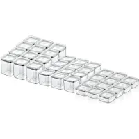 Vip Ahmet Vorratsdosen mit Deckel, (36er Set, 0,35L - 1L), BPA-frei