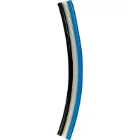 RIEGLER Polyurethanschlauch, Schlauch-ø 12x2 mm, schwarz, Rolle 25 m 25 Stk