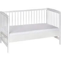 Schardt Beistellbett Micky 60x120 cm, weiß lackiert