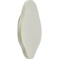 LINDBY Nielson LED-Wandlampe Höhe 30 cm beige Gips - , Nielson, dimmbar, Beige, für Wohnzimmer, Gips / Ton, Modern