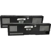 VHBW 2x Resttintenbehälter kompatibel mit Canon MAXIFY GX5050, G6055, G6091, G6092, G6090, GX5055, GX6010, GX6020 Tintenstrahldrucker - Wartungsbox