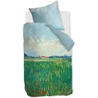 Beddinghouse Bettwäsche x Van Gogh Field W Poppis Green Baumwolle-135 x 200 cm