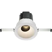 Maytoni Einbaustrahler Wise LED incl. Weiß aus Aluminum und Kunststoff 7W für Küche, Schlafzimmer, Wohnzimmer, Esszimmer, Lobby