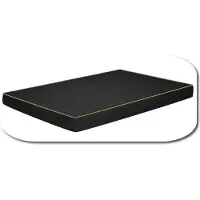 FORTISLINE Hundematte Hundebett OAHU Plus 2 Größen 7 Farben (L - 90x60x8cm, Farbe: Grün)