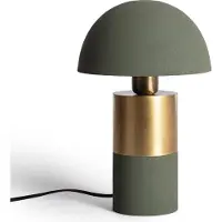 LEDKIA Tischlampe aus Metall Tanev Lis Olivengrün