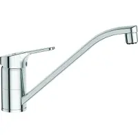 Ideal standard Küchenarmatur Cerafit Niederdruck BlueStart, Ausladung 226mm BC134AA Chrom