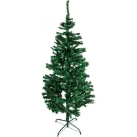 Linder Exclusiv GmbH Weihnachtsbaum 150cm Tannenbaum Kunsttanne grün Christbaum Kunstbaum künstlicher