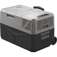Yolco BCX30 Grey Elektrische Kompressor-Kühlbox, App Steuerung per Bluetooth, 12/24 V und 230 V, für Auto, LKW, Boot, Camping Kühlschrank