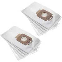 VHBW 10x Staubbeutel kompatibel mit Nilfisk Power Eco, Select Comfort Allergy Staubsauger - 27,9cm x 25,5cm Weiß