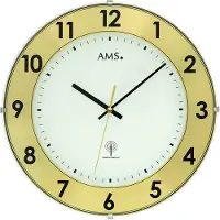 AMS Funk-Wanduhr, Funkwerk, D30x4cm, 5947
