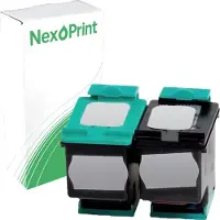 NexoPrint SD449EE 338+343 Doppelpack (Schwarz + Farbe) Druckerpatronen kompatibel zu HP Envy Pro 6475 ca. 810 Seiten
