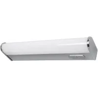 LINDBY Jesko LED Wandleuchte 3000-6500K L33 Chrome - , Jesko, dimmbar, Metallisch, für Badezimmer, Kunststoff, Modern