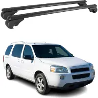 Omac Dachträger für Chevrolet Uplander 2005-2009 Gepäckträger Grundträger Alu Schwarz