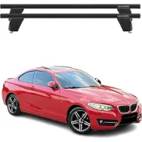 Menabo Dachträger Querträger für BMW M2 F87 Coupe 2017-2024 ABE Alu Schwarz